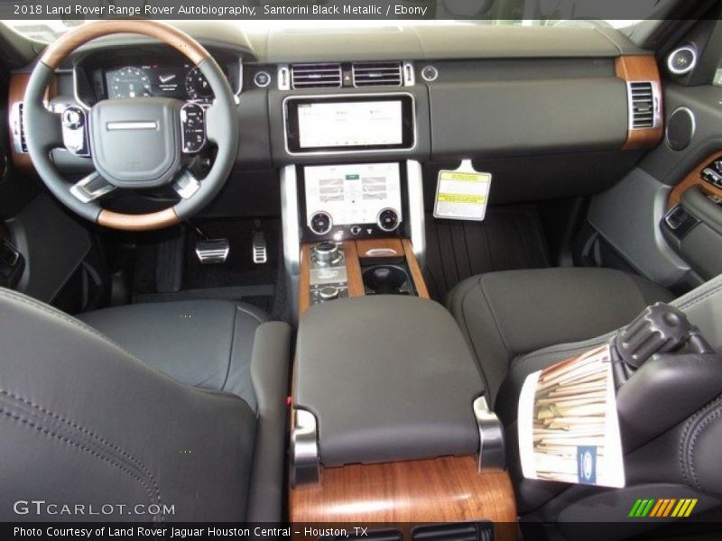 Dashboard of 2018 Range Rover Autobiography