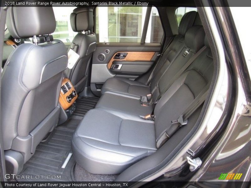 Rear Seat of 2018 Range Rover Autobiography