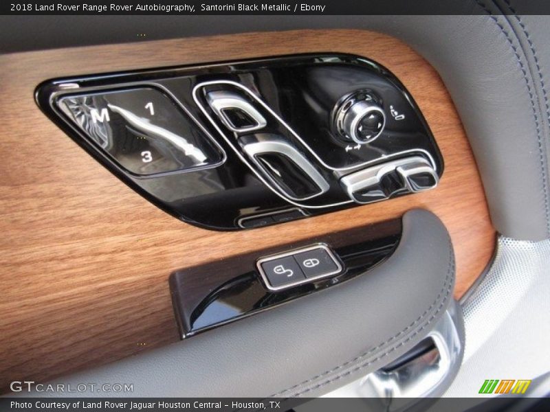 Controls of 2018 Range Rover Autobiography