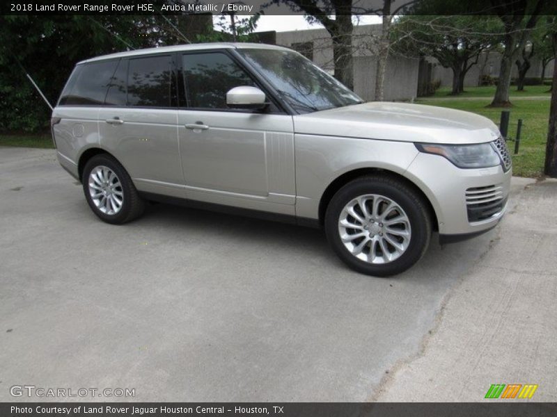 Aruba Metallic / Ebony 2018 Land Rover Range Rover HSE