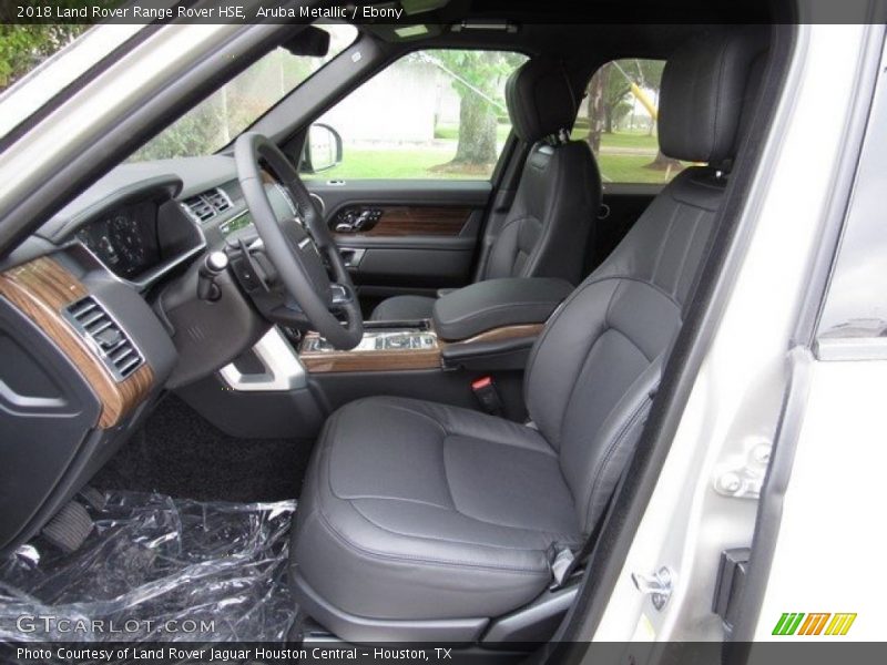 Aruba Metallic / Ebony 2018 Land Rover Range Rover HSE