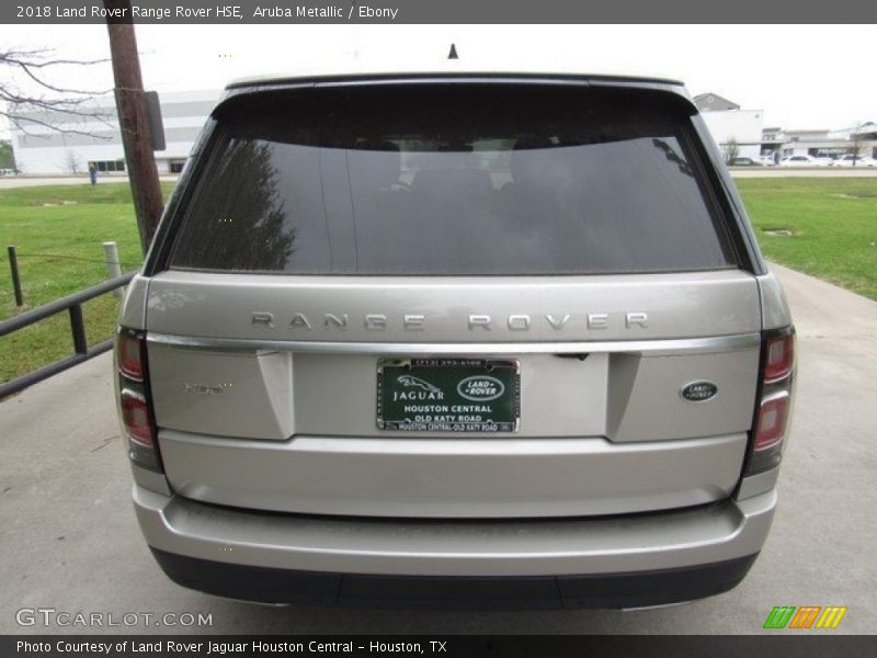 Aruba Metallic / Ebony 2018 Land Rover Range Rover HSE