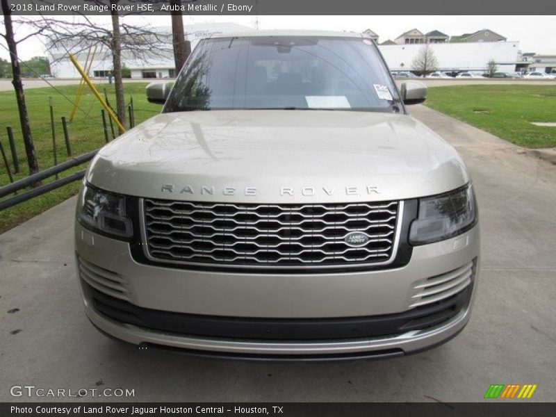 Aruba Metallic / Ebony 2018 Land Rover Range Rover HSE