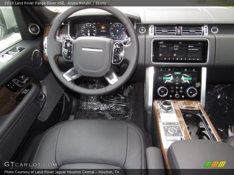 Aruba Metallic / Ebony 2018 Land Rover Range Rover HSE