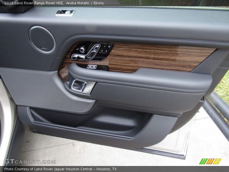 Aruba Metallic / Ebony 2018 Land Rover Range Rover HSE