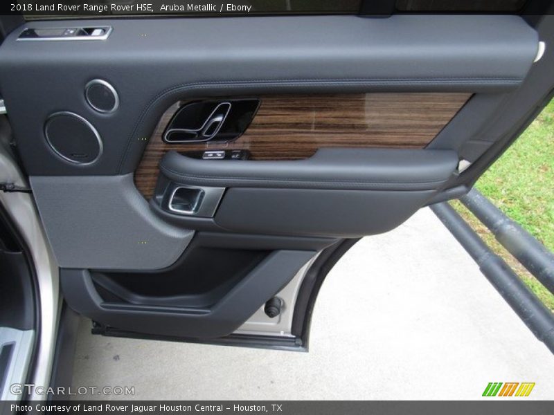 Aruba Metallic / Ebony 2018 Land Rover Range Rover HSE