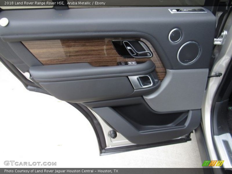 Aruba Metallic / Ebony 2018 Land Rover Range Rover HSE