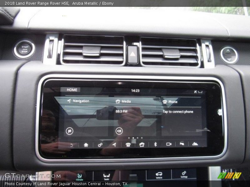 Aruba Metallic / Ebony 2018 Land Rover Range Rover HSE