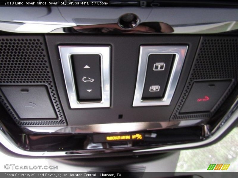 Aruba Metallic / Ebony 2018 Land Rover Range Rover HSE