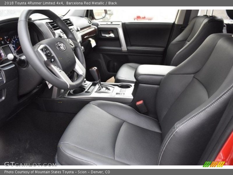 Barcelona Red Metallic / Black 2018 Toyota 4Runner Limited 4x4