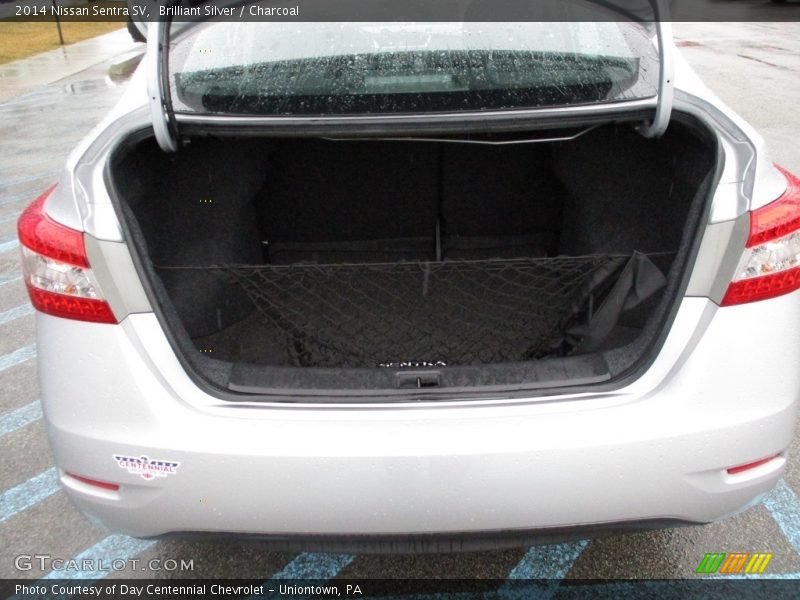 Brilliant Silver / Charcoal 2014 Nissan Sentra SV
