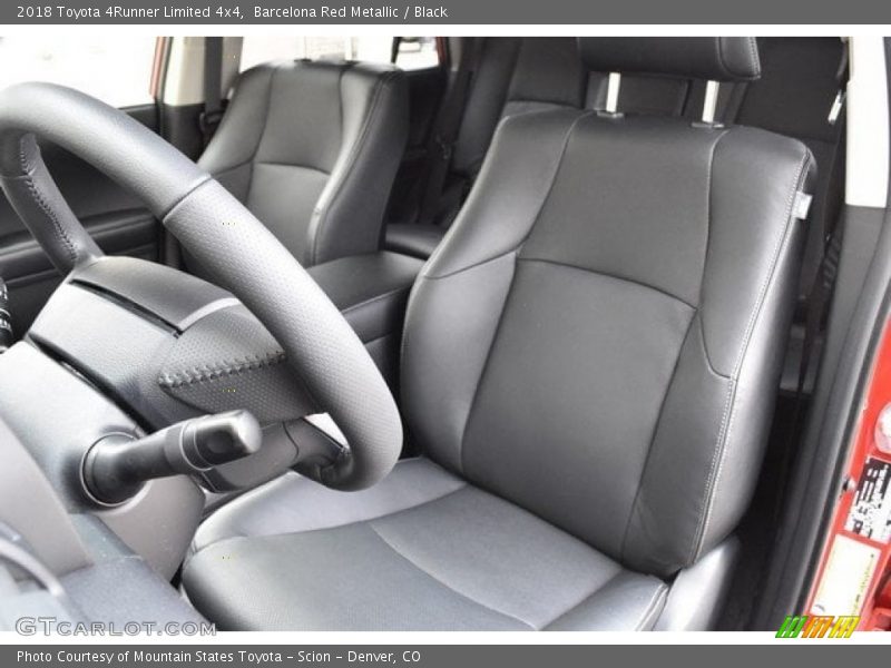 Barcelona Red Metallic / Black 2018 Toyota 4Runner Limited 4x4