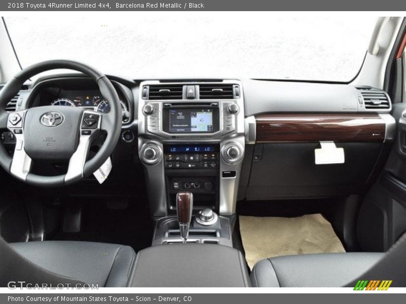 Barcelona Red Metallic / Black 2018 Toyota 4Runner Limited 4x4