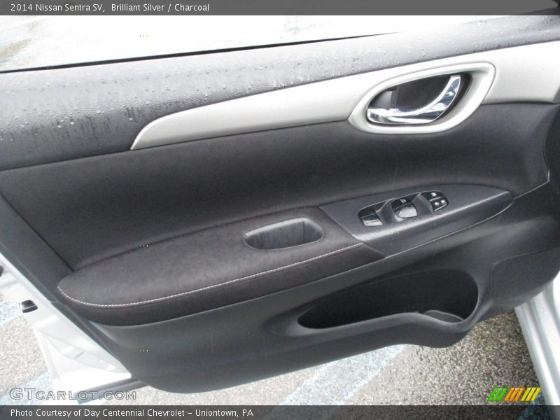 Brilliant Silver / Charcoal 2014 Nissan Sentra SV