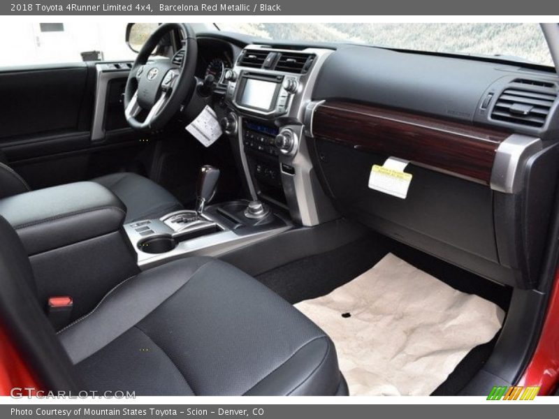 Barcelona Red Metallic / Black 2018 Toyota 4Runner Limited 4x4