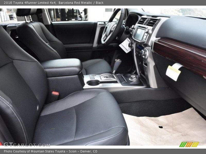 Barcelona Red Metallic / Black 2018 Toyota 4Runner Limited 4x4