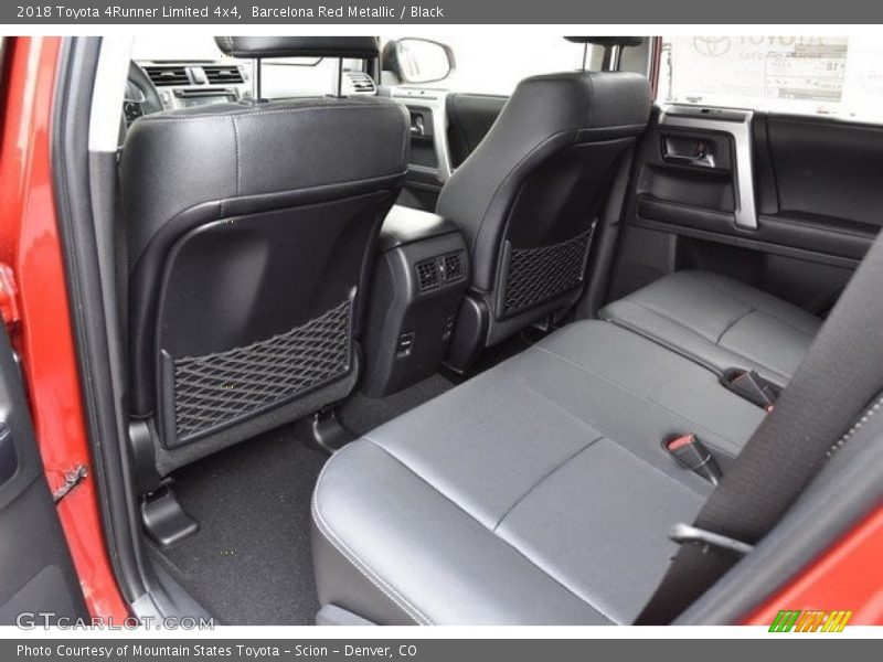 Barcelona Red Metallic / Black 2018 Toyota 4Runner Limited 4x4