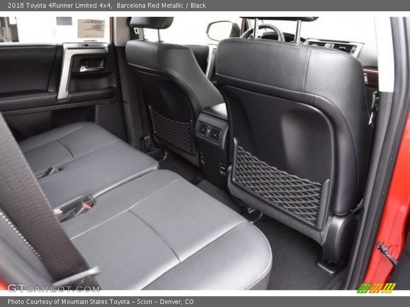 Barcelona Red Metallic / Black 2018 Toyota 4Runner Limited 4x4