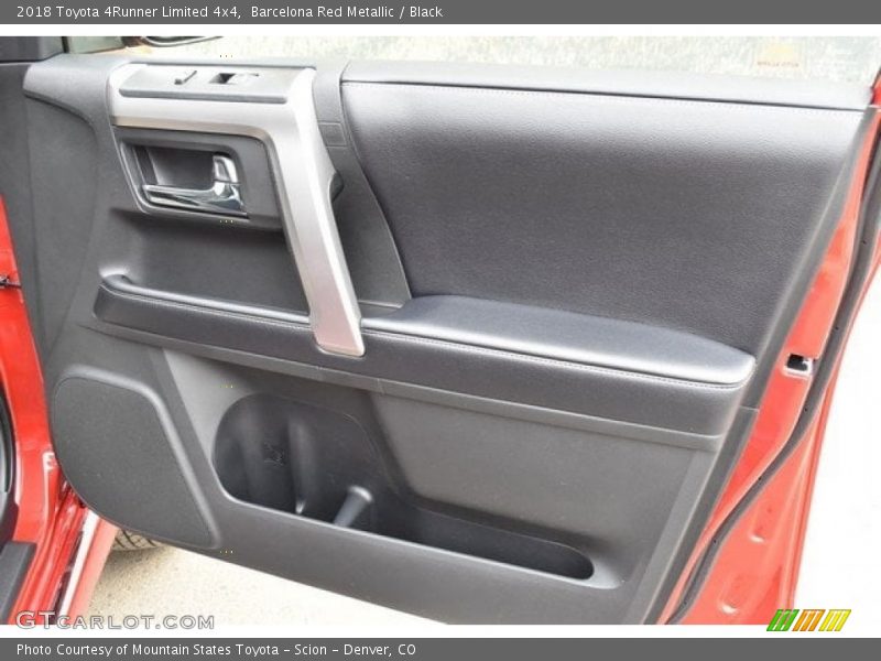 Barcelona Red Metallic / Black 2018 Toyota 4Runner Limited 4x4