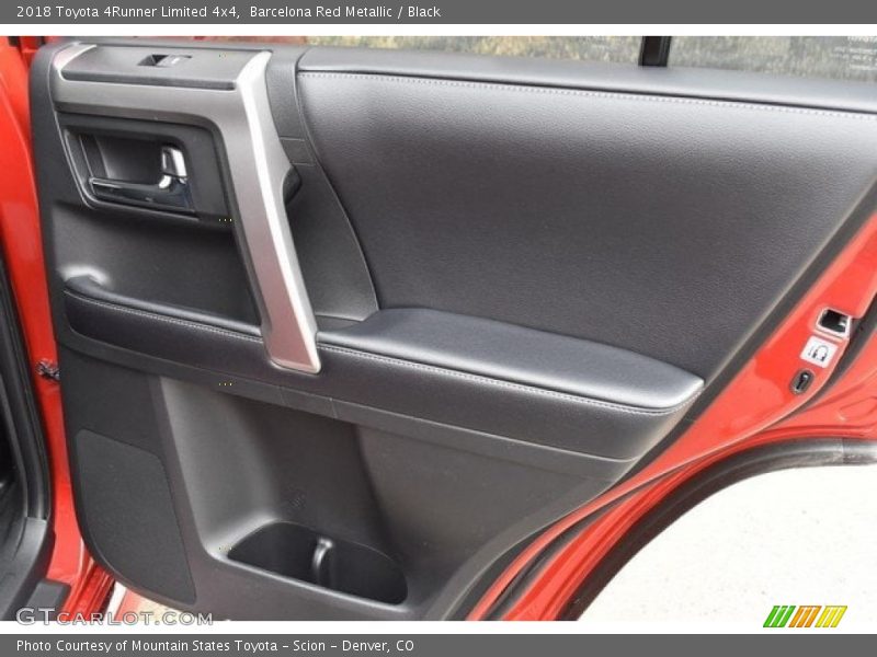 Barcelona Red Metallic / Black 2018 Toyota 4Runner Limited 4x4