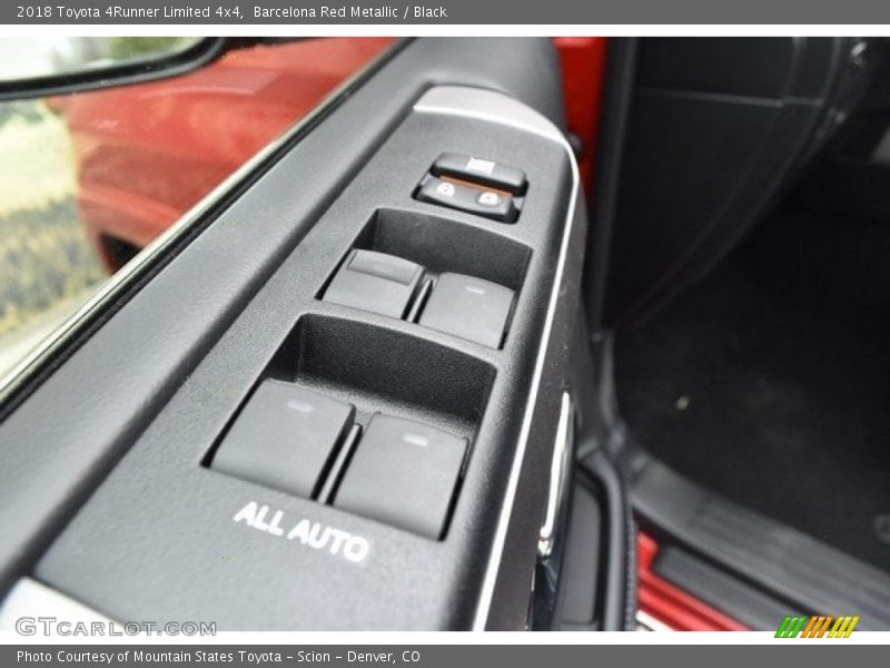 Barcelona Red Metallic / Black 2018 Toyota 4Runner Limited 4x4