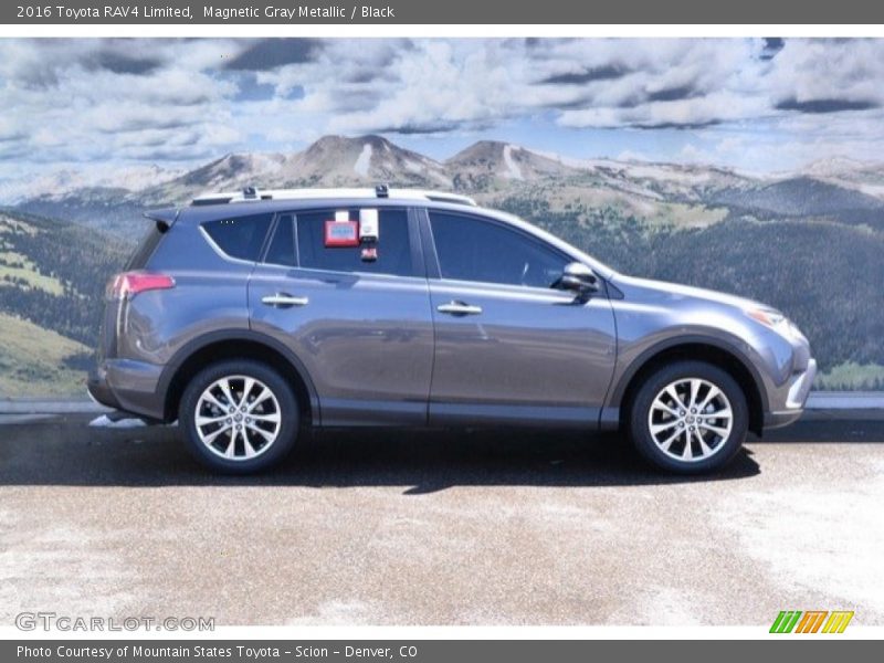 Magnetic Gray Metallic / Black 2016 Toyota RAV4 Limited