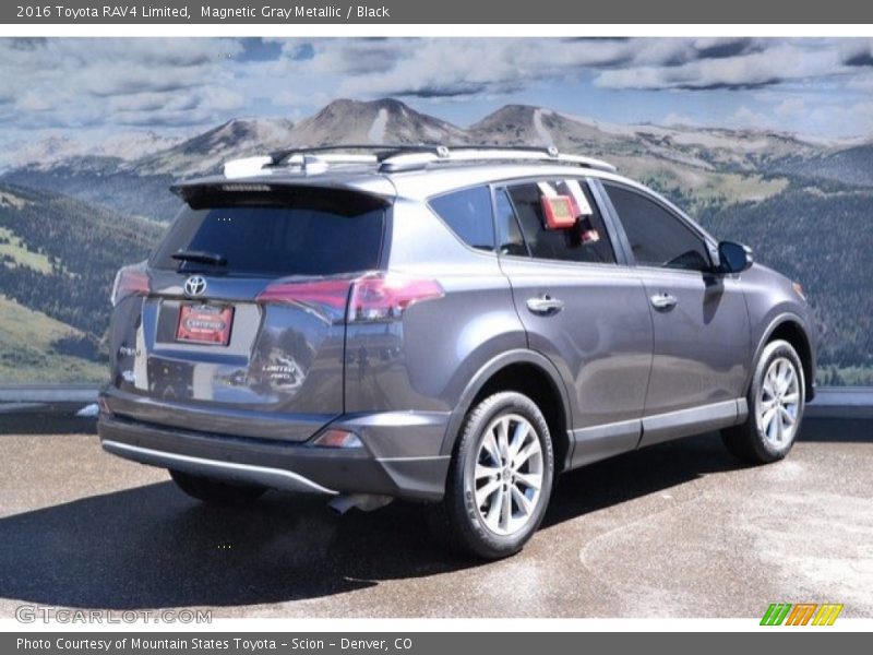 Magnetic Gray Metallic / Black 2016 Toyota RAV4 Limited