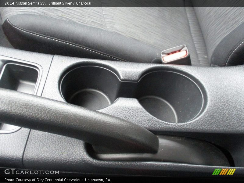 Brilliant Silver / Charcoal 2014 Nissan Sentra SV