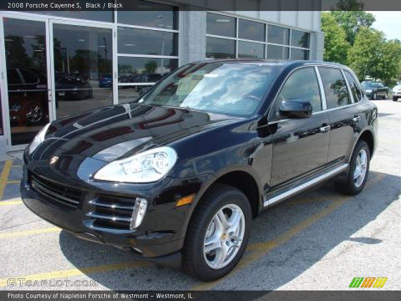 Black / Black 2008 Porsche Cayenne S