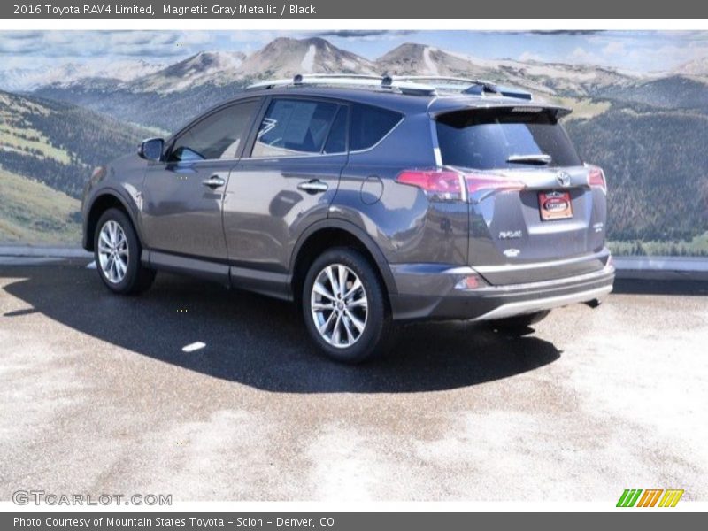 Magnetic Gray Metallic / Black 2016 Toyota RAV4 Limited