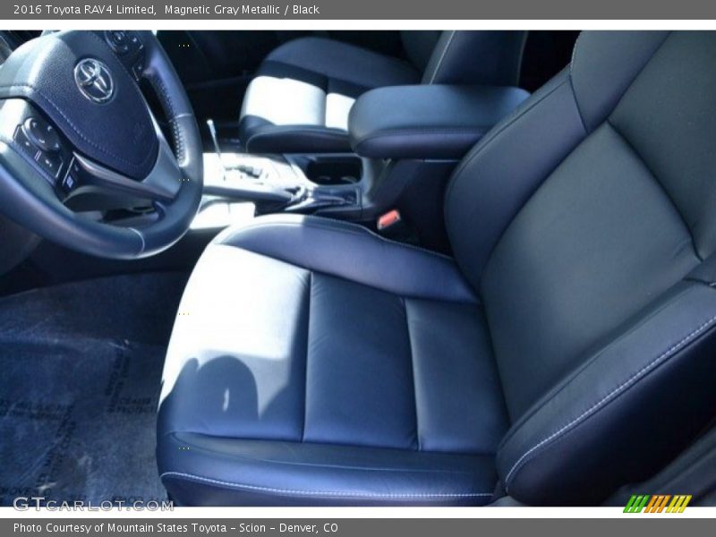Magnetic Gray Metallic / Black 2016 Toyota RAV4 Limited