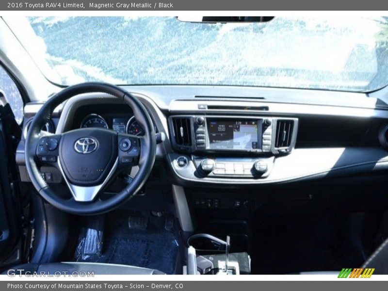 Magnetic Gray Metallic / Black 2016 Toyota RAV4 Limited