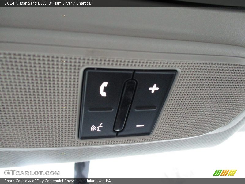 Brilliant Silver / Charcoal 2014 Nissan Sentra SV