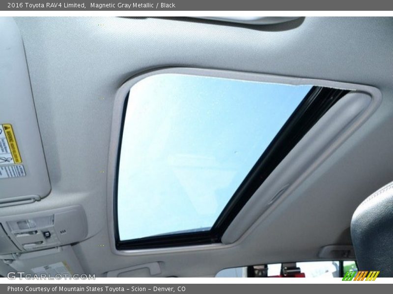 Magnetic Gray Metallic / Black 2016 Toyota RAV4 Limited