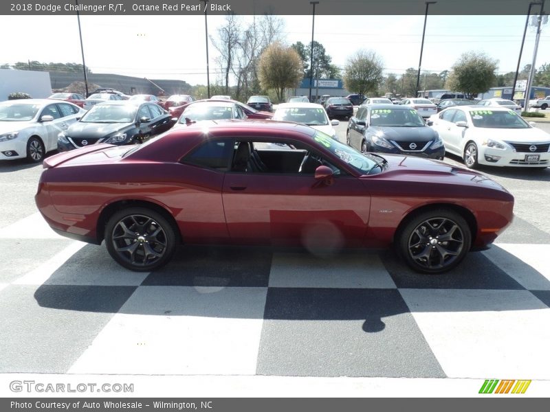 Octane Red Pearl / Black 2018 Dodge Challenger R/T