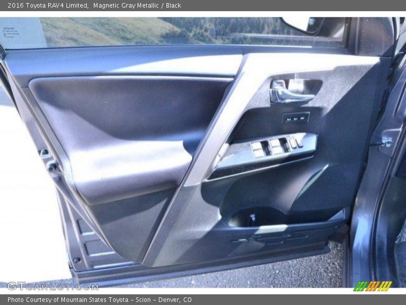 Magnetic Gray Metallic / Black 2016 Toyota RAV4 Limited
