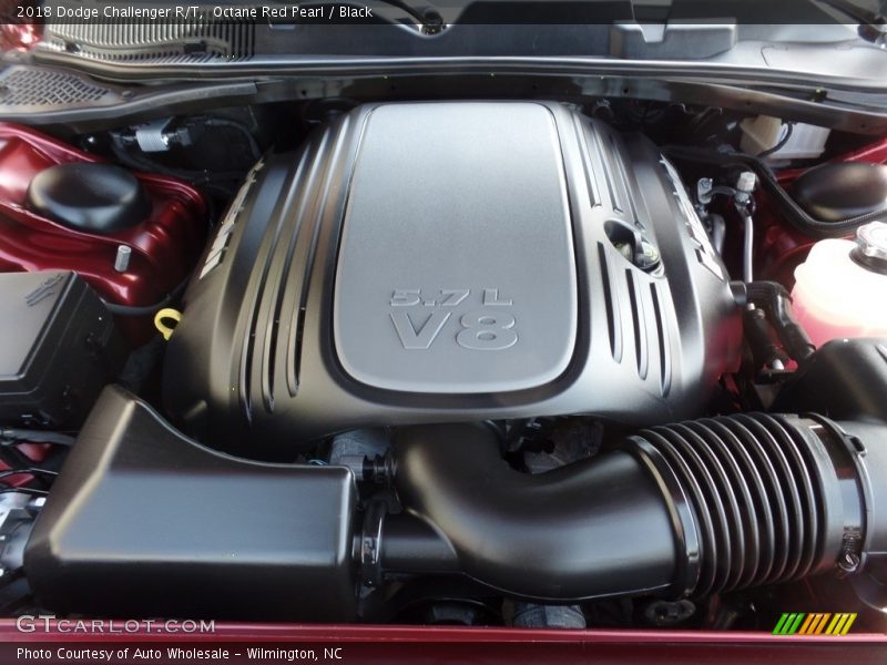 Octane Red Pearl / Black 2018 Dodge Challenger R/T