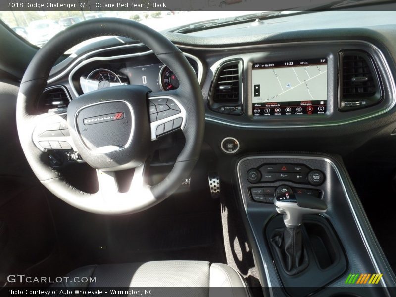 Octane Red Pearl / Black 2018 Dodge Challenger R/T