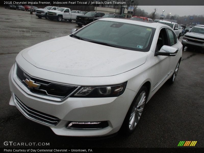 Iridescent Pearl Tricoat / Jet Black/Dark Titanium 2018 Chevrolet Impala Premier