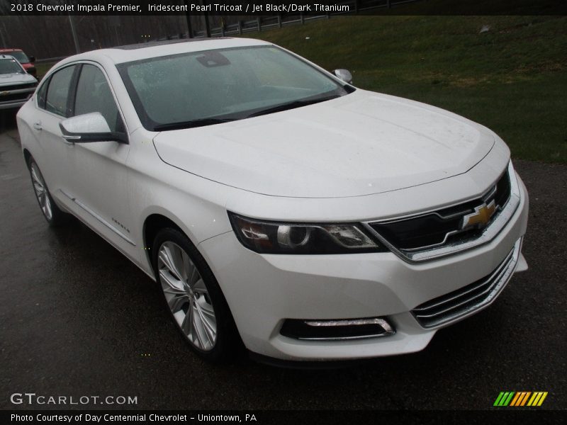 Iridescent Pearl Tricoat / Jet Black/Dark Titanium 2018 Chevrolet Impala Premier