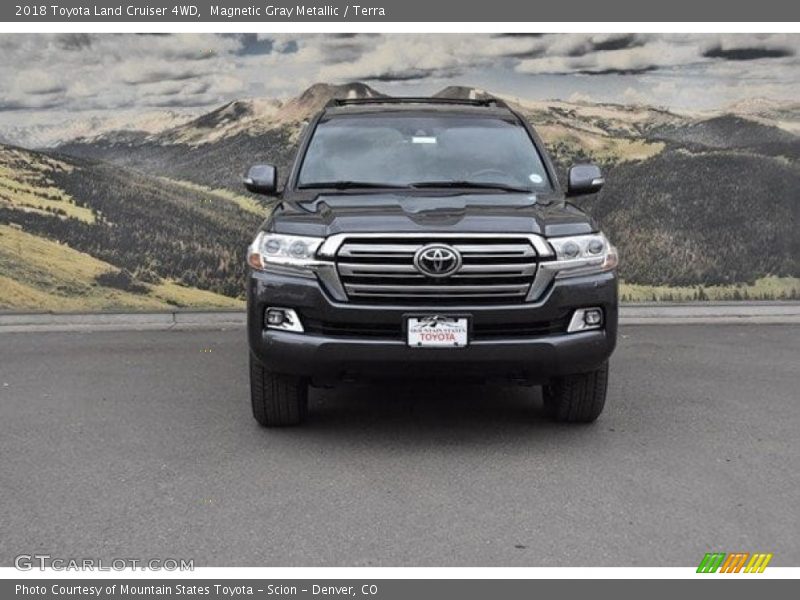 Magnetic Gray Metallic / Terra 2018 Toyota Land Cruiser 4WD