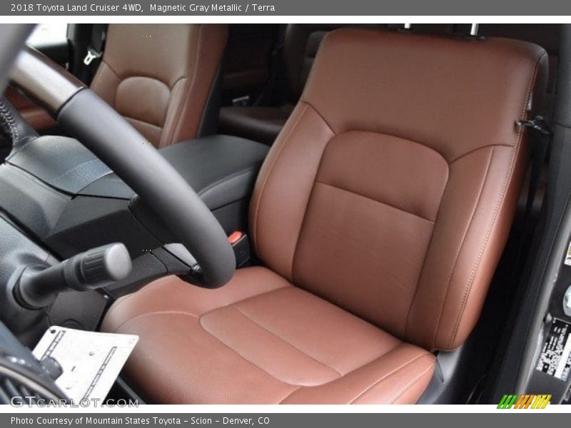 Front Seat of 2018 Land Cruiser 4WD