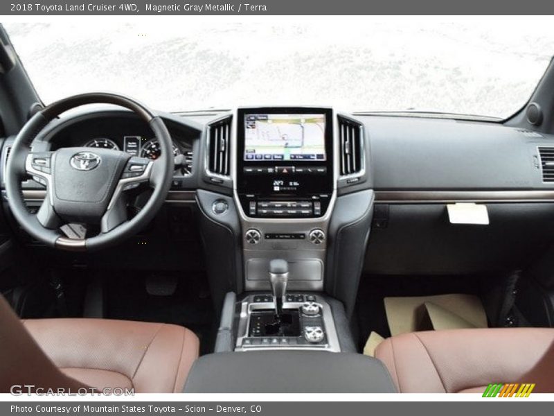 Dashboard of 2018 Land Cruiser 4WD