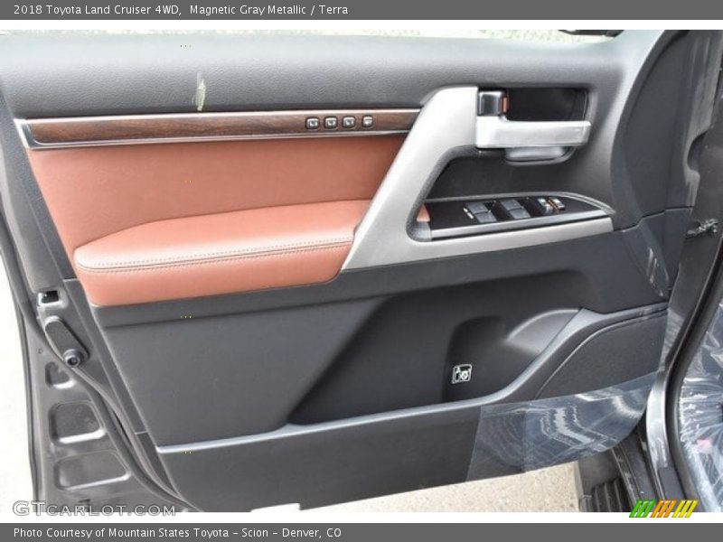 Door Panel of 2018 Land Cruiser 4WD