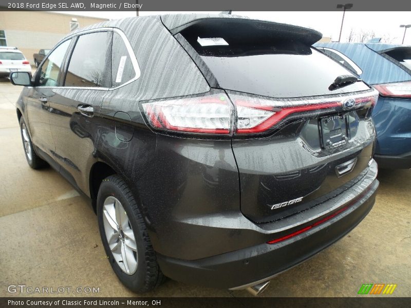 Magnetic / Ebony 2018 Ford Edge SEL AWD