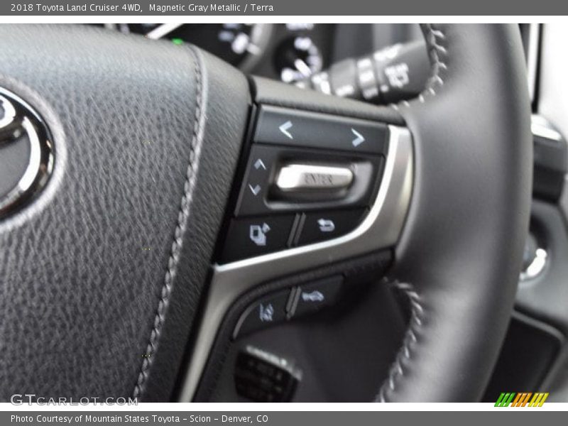 Magnetic Gray Metallic / Terra 2018 Toyota Land Cruiser 4WD