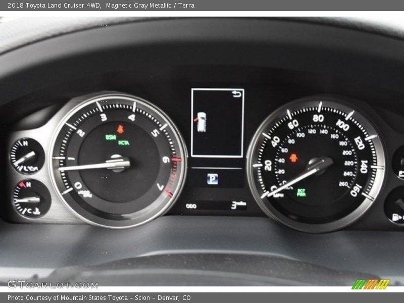  2018 Land Cruiser 4WD 4WD Gauges