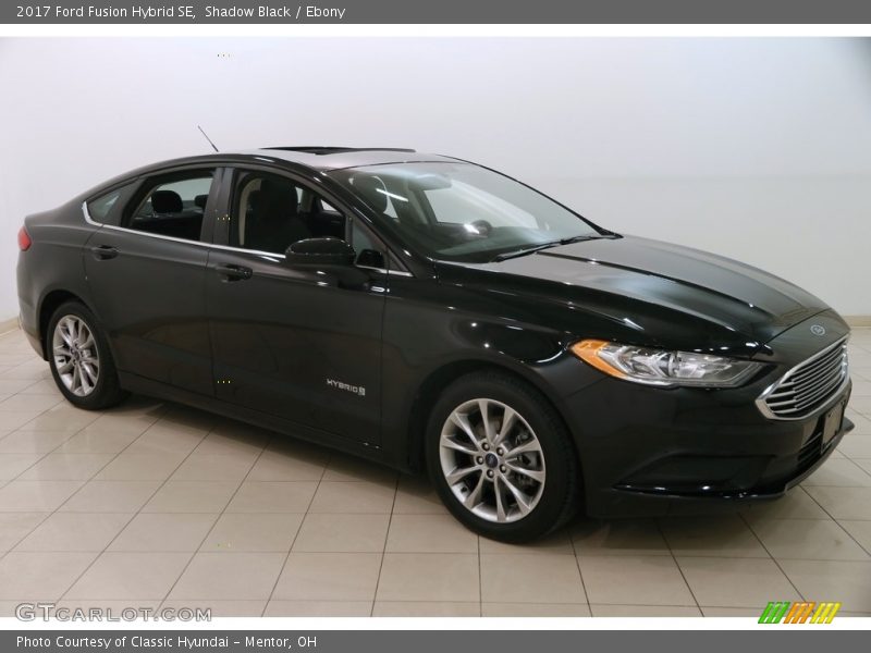 Shadow Black / Ebony 2017 Ford Fusion Hybrid SE