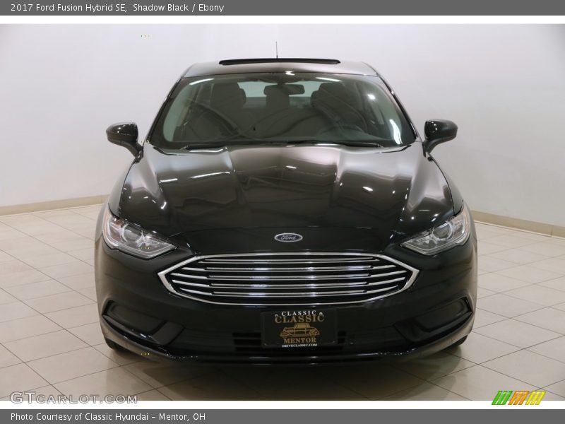 Shadow Black / Ebony 2017 Ford Fusion Hybrid SE