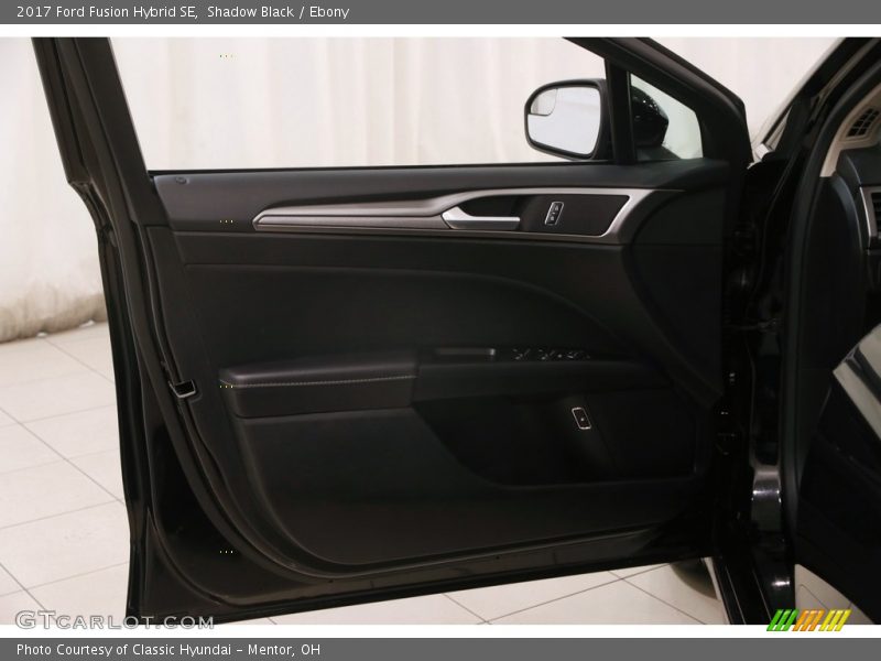Shadow Black / Ebony 2017 Ford Fusion Hybrid SE